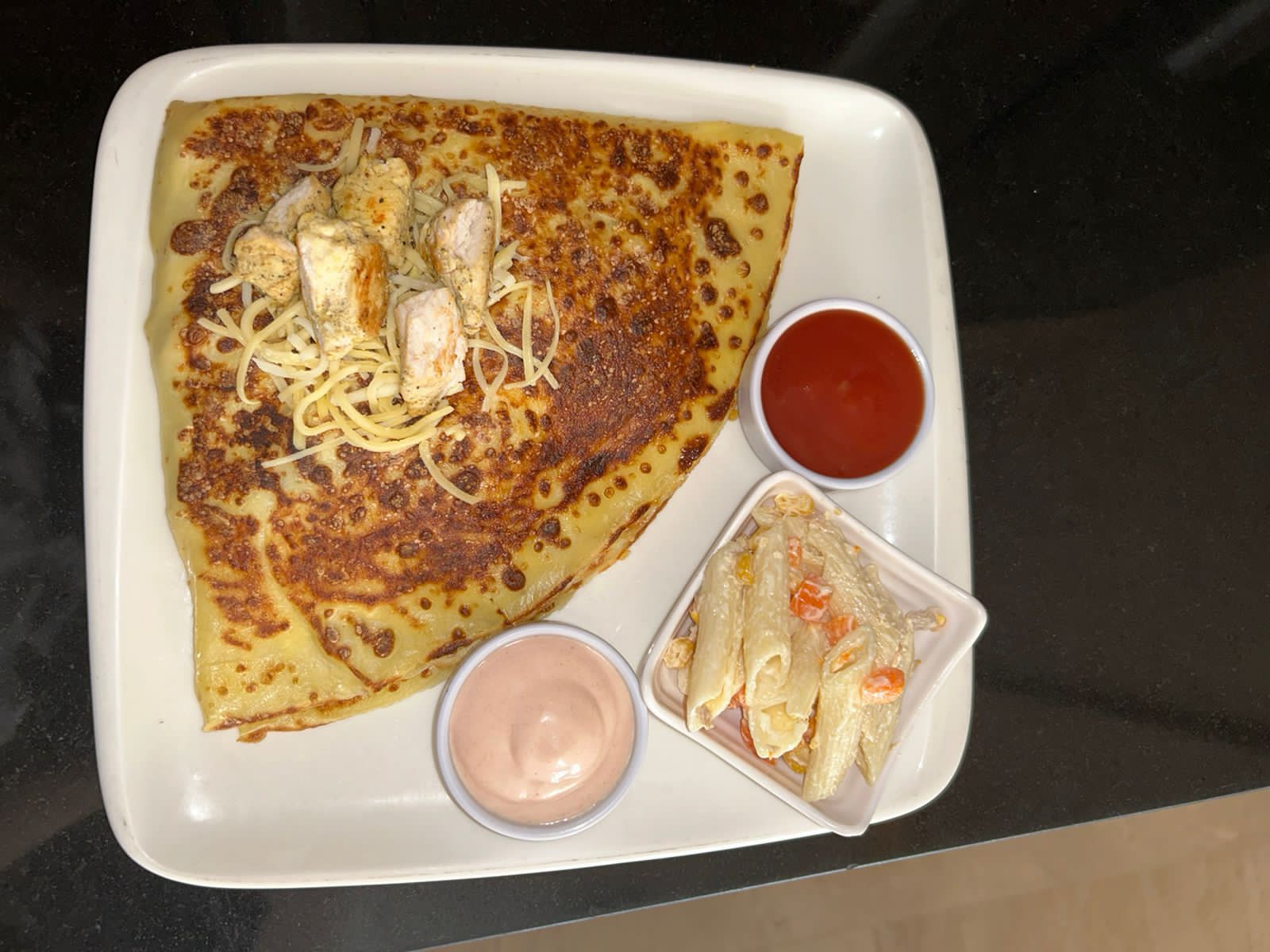 Poulet aux Champignon