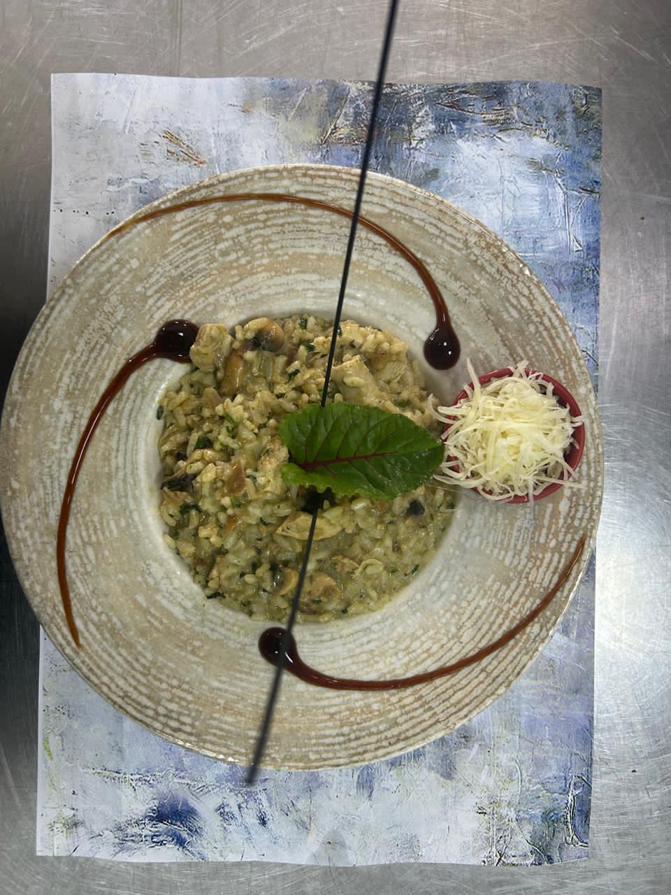 Risotto Poulet aux Truffes