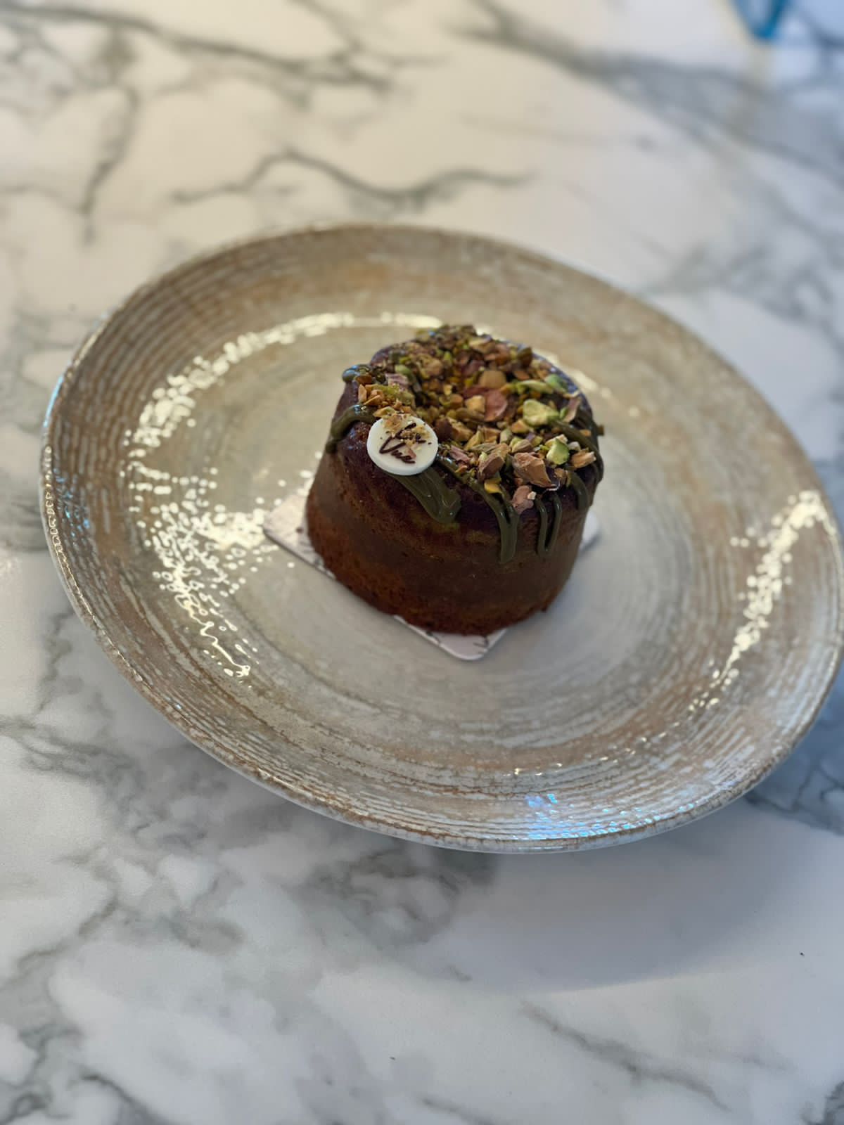 Fondant chocolat / pistache