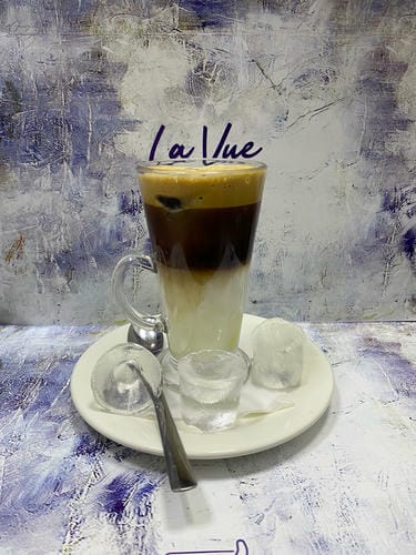 Ice latte aromatisé